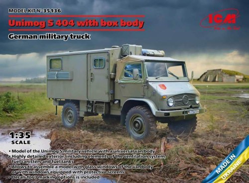 Icm 35136 unimog s 404 - 35136,