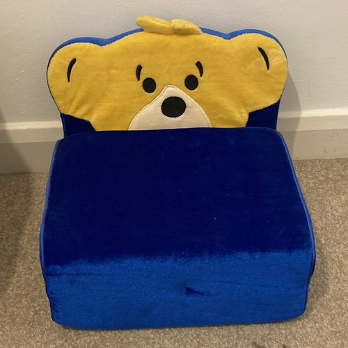Build bear blue and yellow - bear,