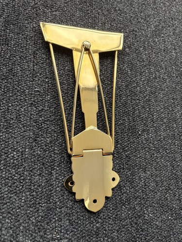 Gold guitar tailpiece - for, semi