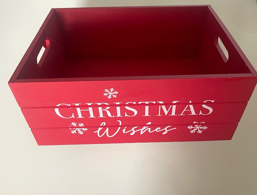 Festive feeling large wooden - festive,