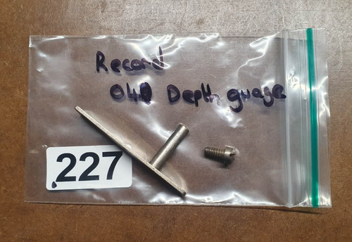 Vintage record 040 plane depth - record,