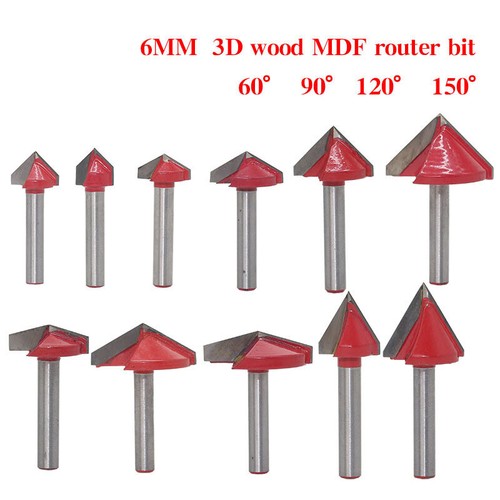 6mm shank groove router - shank,