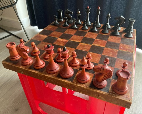 Antique chess set - set, era