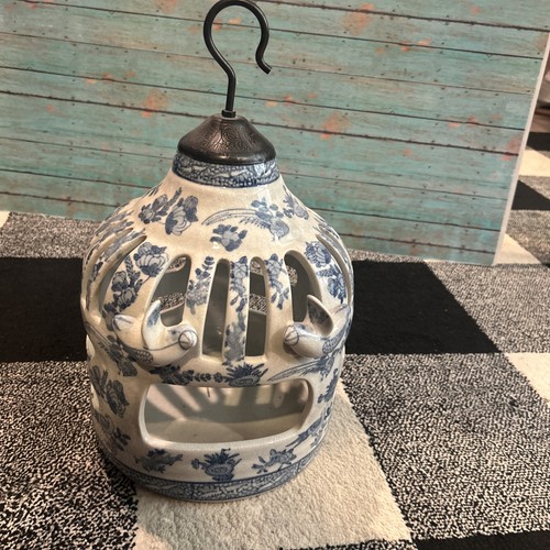 Vintage chinoiserie large blue - vintage,