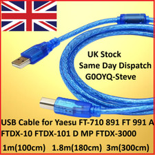 USB Cable for Yaesu FT- 710 891 FT 991 A FTDX 10 FTDX 101 D MP FTDX 3000 WSJT-X
