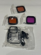 GoPro Hero 5 / 6 / 7 Waterproof Case & 3 Dive Filters Set