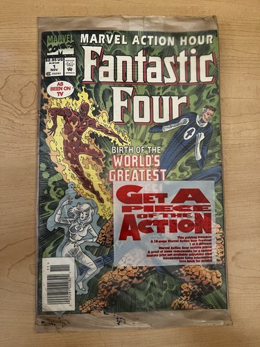 Vintage sealed marvel action - marvel,