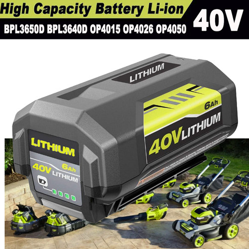 36v 40v ion - li-ion, ryobi