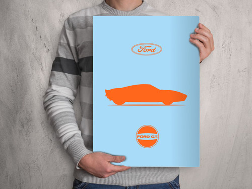 Poster ford gt40 - -,