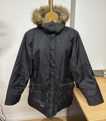 Helly hansen black parka - hansen,