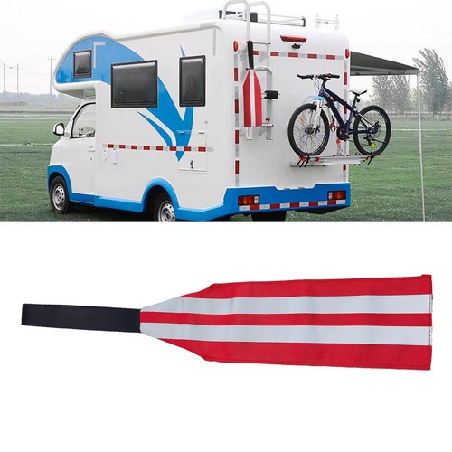 Tow safety flag - reflective, car