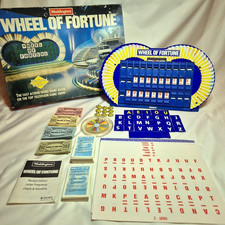 Wheel Of Fortune Waddingtons Board Game 1990 Revised Edition Retro TV show
