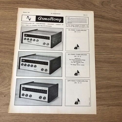 Gram173 magazine advert - advert, 11x8