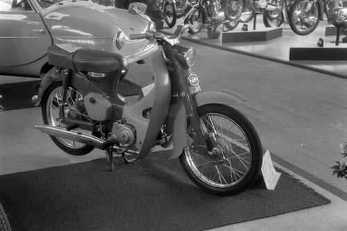 Honda cub moped - moped, show