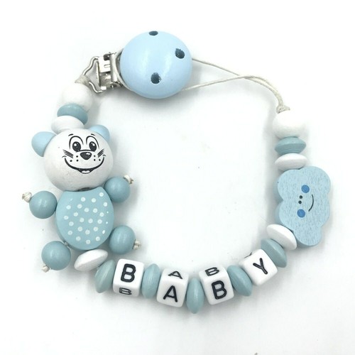 Personalized dummy clip wooden - dummy,