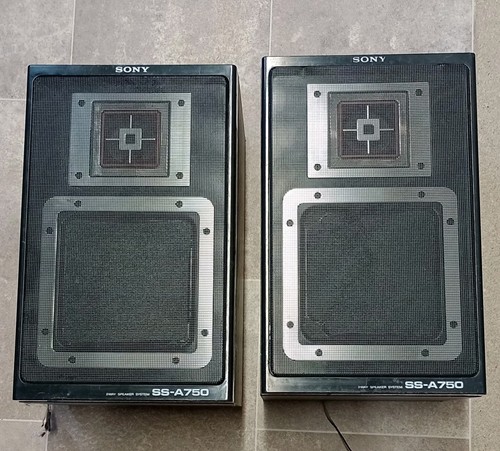 Sony speakers a750 - 2x,