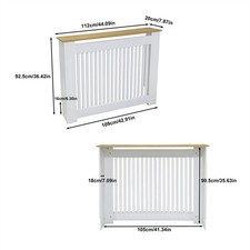 Radiator Cover 92/100cm Tall