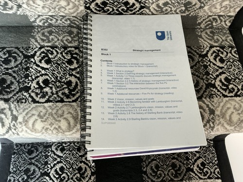 B302 strategic management an - management,
