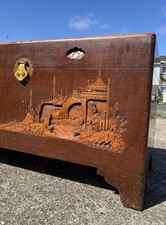 ANTIQUE 1960s Oriental Carved