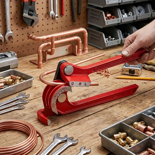 Manual pipe bender 1 - bender, in