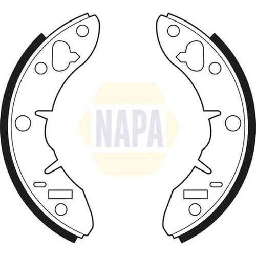 Napa brake shoe set - napa,