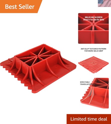 Serrated lift jack base - hi,