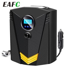 EAFC Digital Tire Inflator DC 12 Volt Car Portable Air Compressor Pump