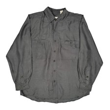 Summa Shirt - Large Grey Silk