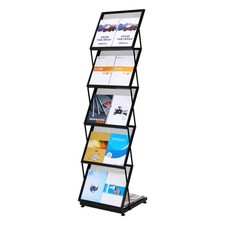 Foldable Magazine Display Rack