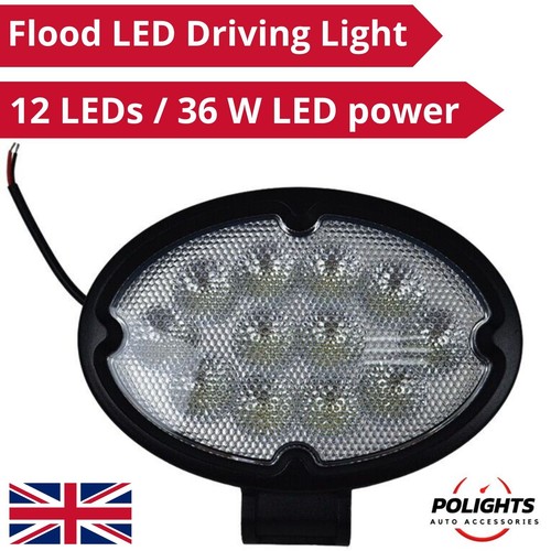 Powerful 36w flood - led, driving
