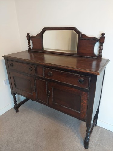 Antique sideboard desk table - sideboard,