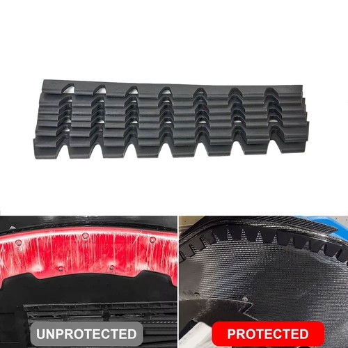 Car front bumper - front, chassis