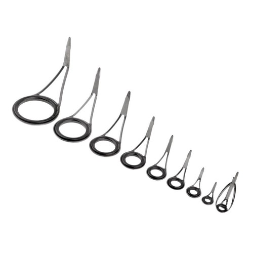 9pcs fishing rod guides - fishing,