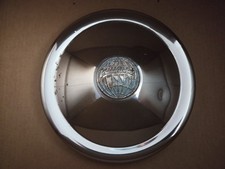 1960s Triumph 2000 MK1 Globe Badge Chrome Hub Cap 9"