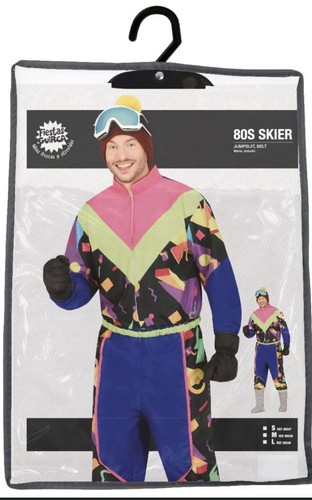 80s retro skier costume - 80s, neon