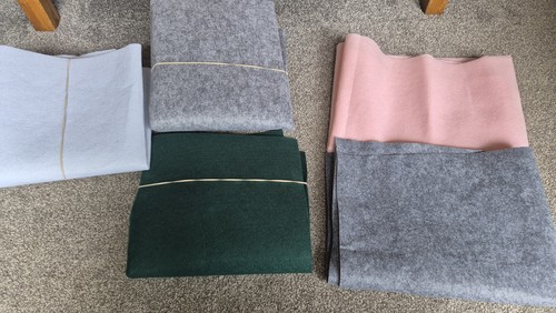 Job lot felt 5mm - job, 1.5mm
