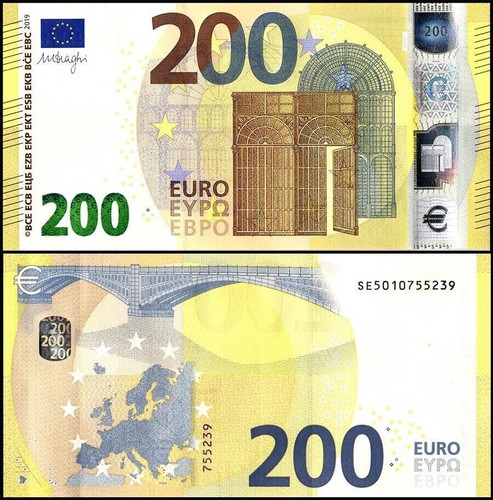 Euro 200 banknote - -,