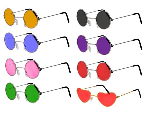 Hippy glasses 70s john lennon - hippy,