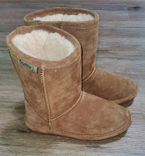 Bearpaw youth girls - bearpaw, chestnut