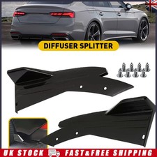Rear Spat Black Diffuser