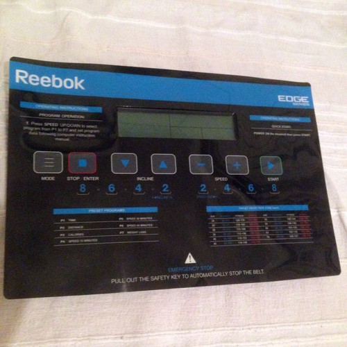 Reebok edge treadmill - reebok,