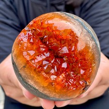 475G Natural Citrine geode