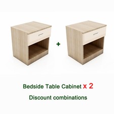 Modern Bedside Table Cabinet Chest of Drawers Nightstand Bedroom Furnture Set