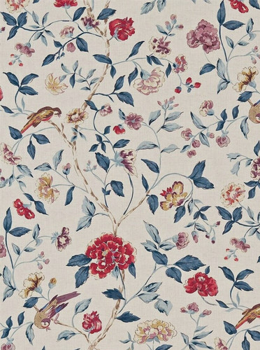 Sanderson curtain fabric - curtain,