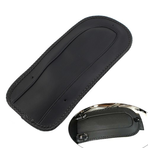Rear fender bib leather solo - rear,