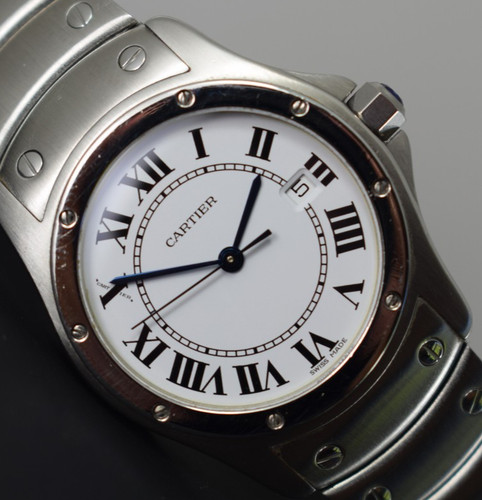 Cartier santos ronde ladies - santos,