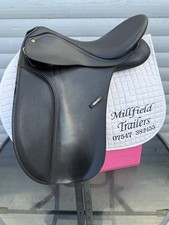 17 inch  Black Wintec Dressage