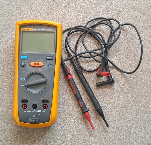 Fluke 1503 insulation tester - fluke,