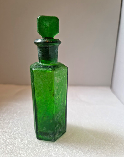 Antique green glass - antique,