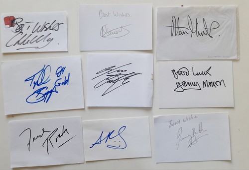 Clearence sale hand signed - hand,